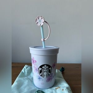Starbucks Sakura Cold Cup with Charm (12oz.)